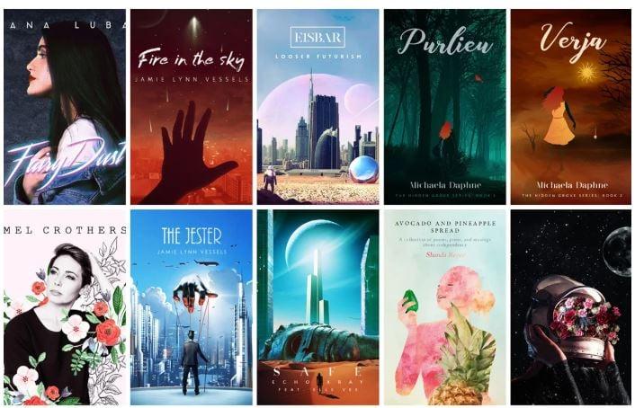 I will design a book cover to reflect your book