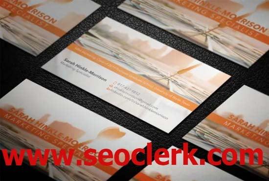 Within 24 hours create an amazing and unique business card