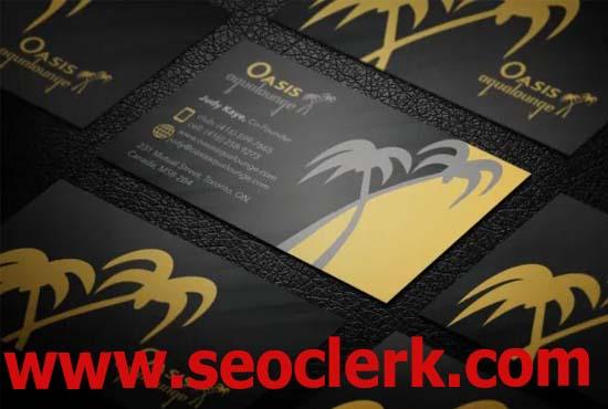 Within 24 hours create an amazing and unique business card