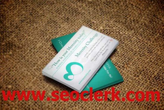 Within 24 hours create an amazing and unique business card