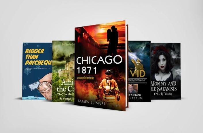 I will design a book cover to reflect your book