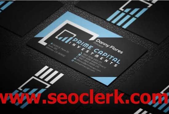 Within 24 hours create an amazing and unique business card