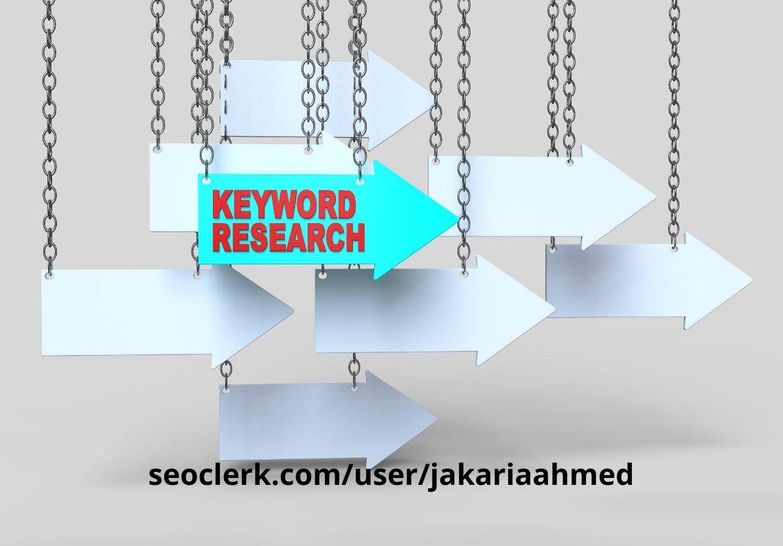 I will do advanced keyword research and competitors analysis for your Niche or website