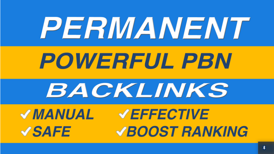 Get 100 powerful dofollow da pa permanent pbn links