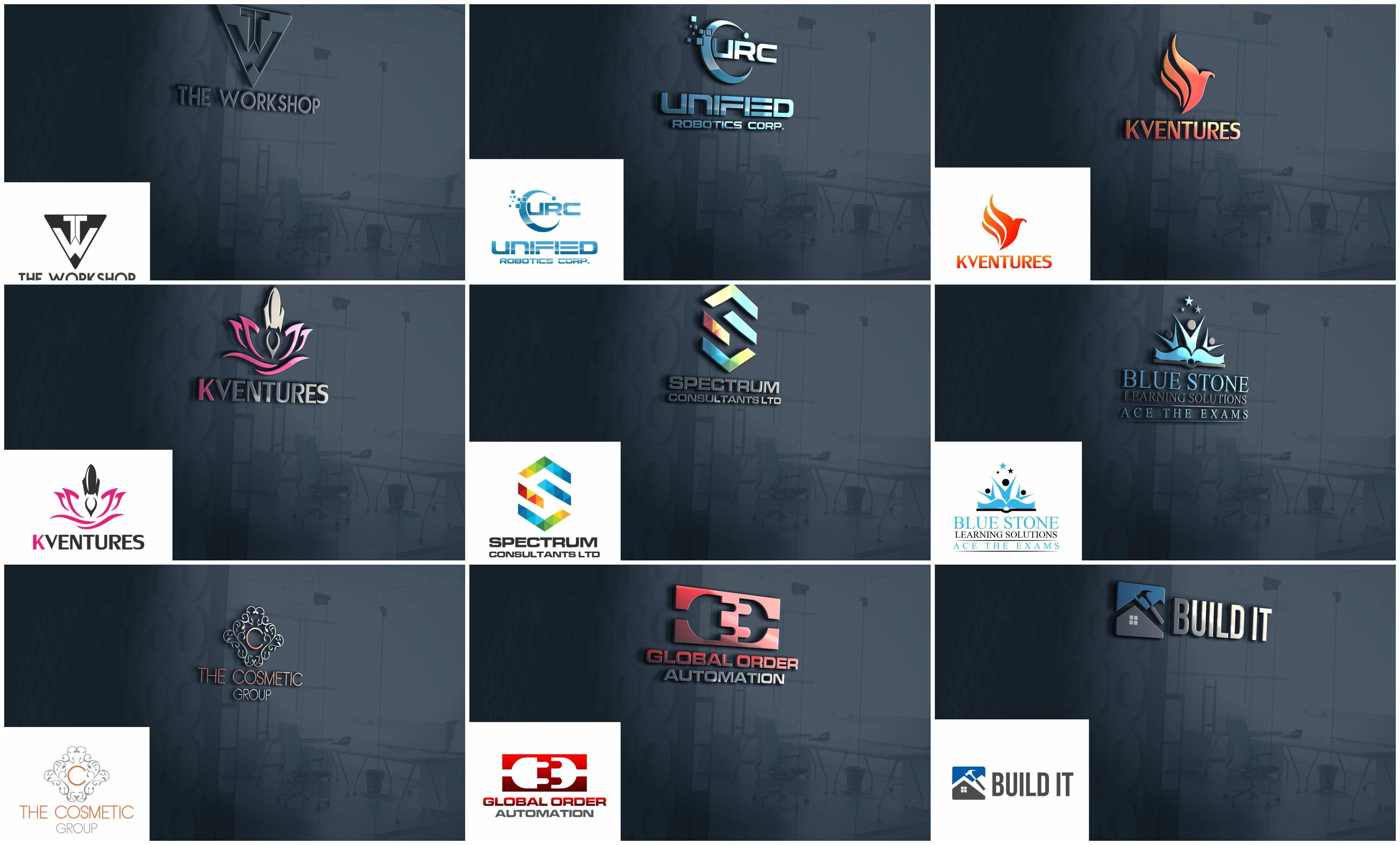 Design a Bespoke Logo+Unlimited Revisions+Favicon+Source files