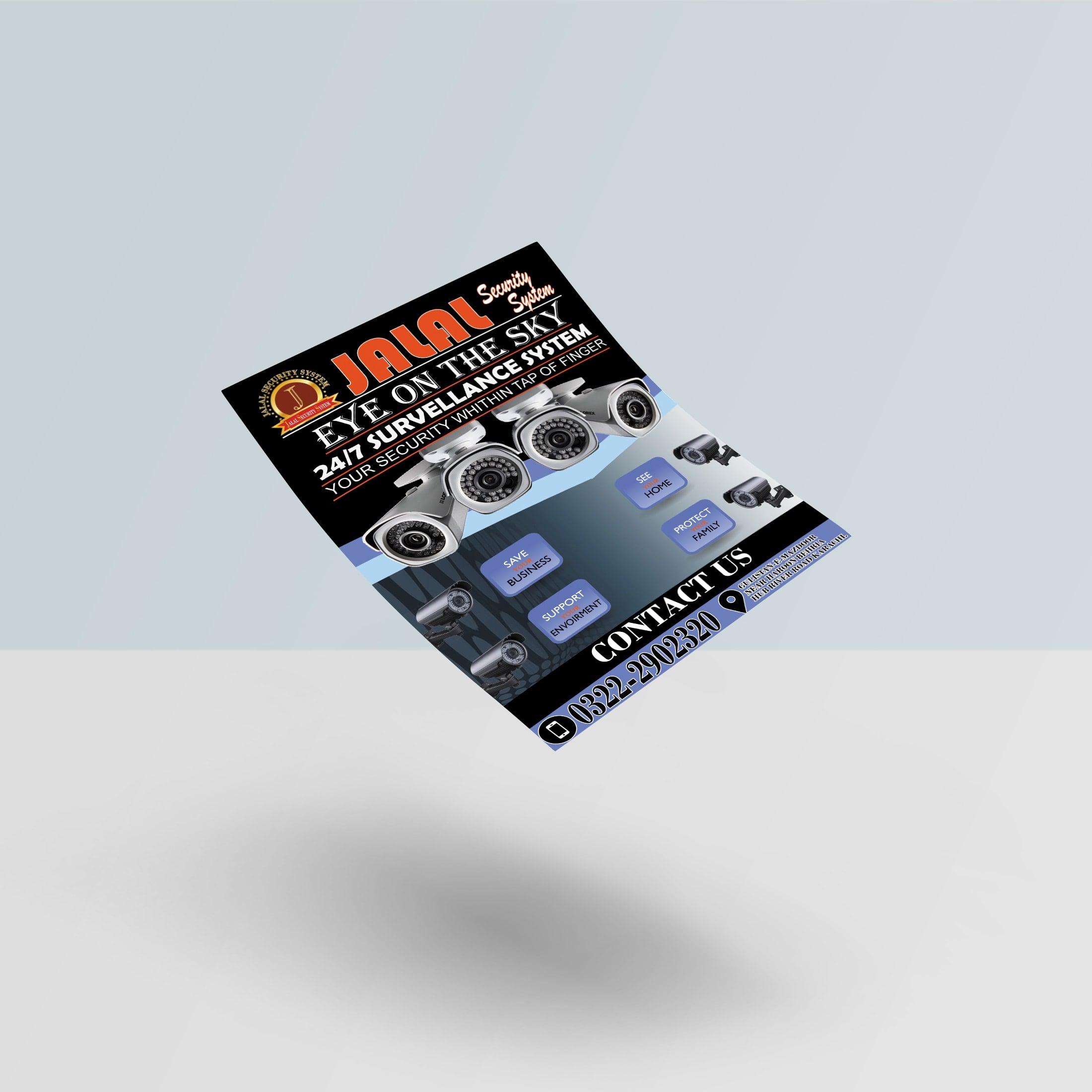 I will design modern pamphlet for you