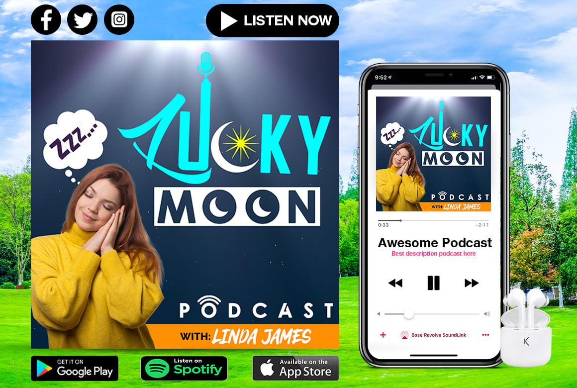 I will design a podcast cover art