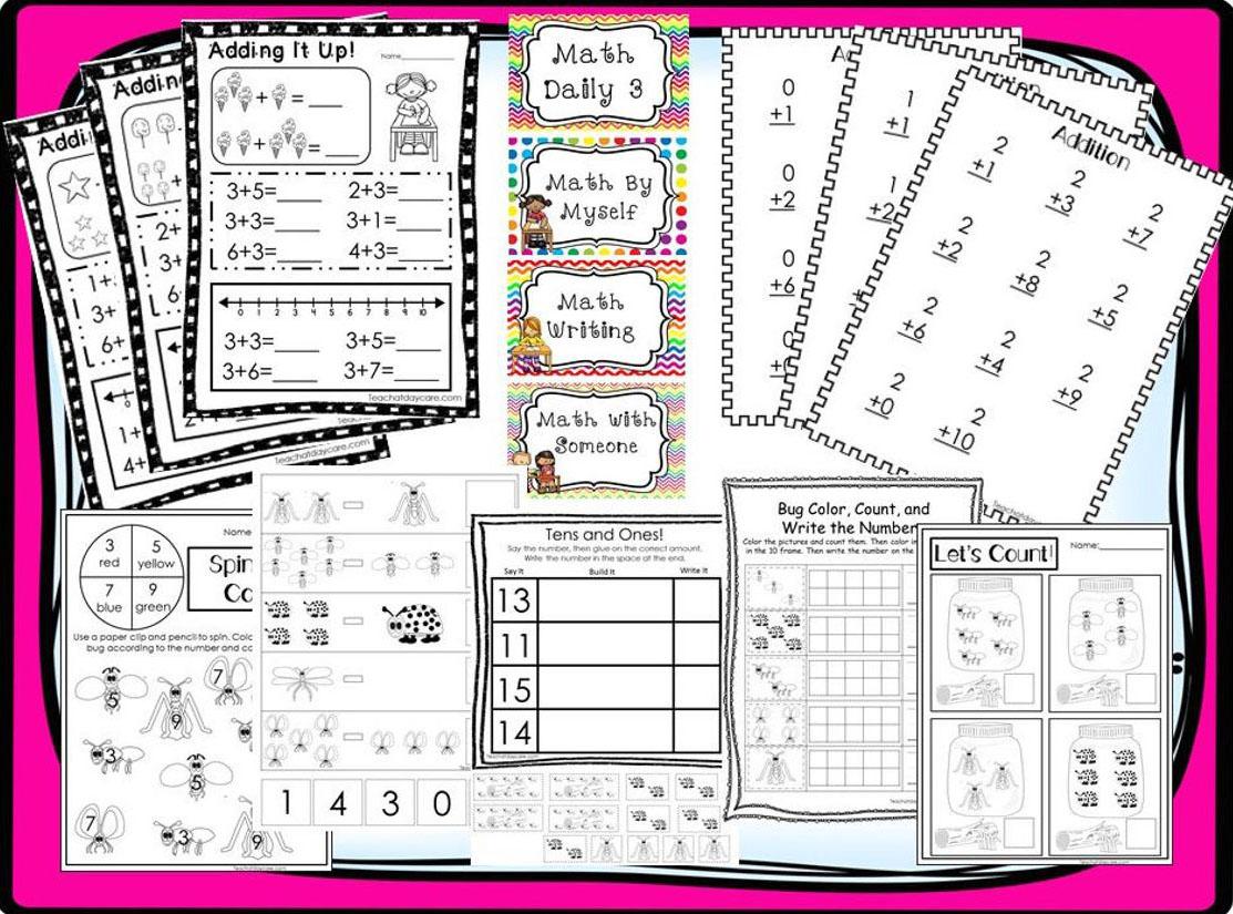 Preschool Curriculum, Prints over 15,000 pages.More than 3000 Activities