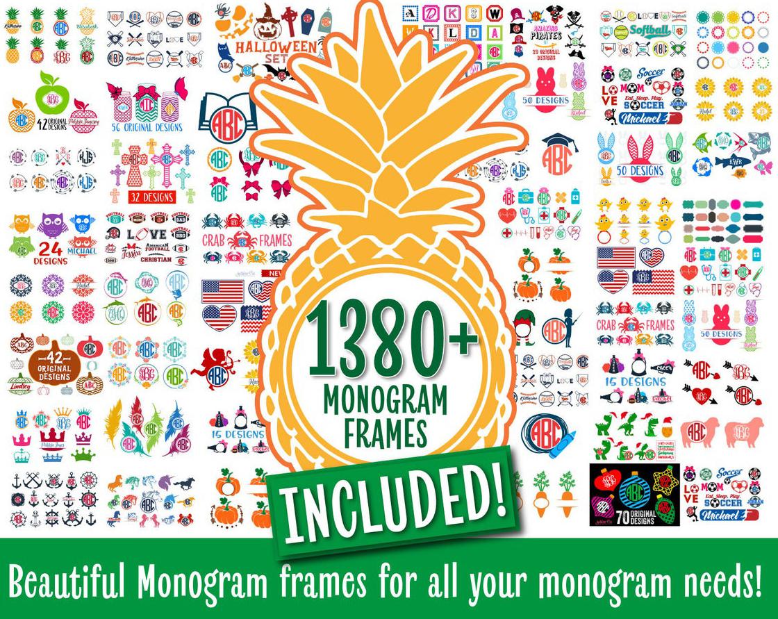 SVG Bundle - SVG DXF PNG pdf EPS files for Silhouette Files for Cricut Cut Files/Silhouette Studio, 