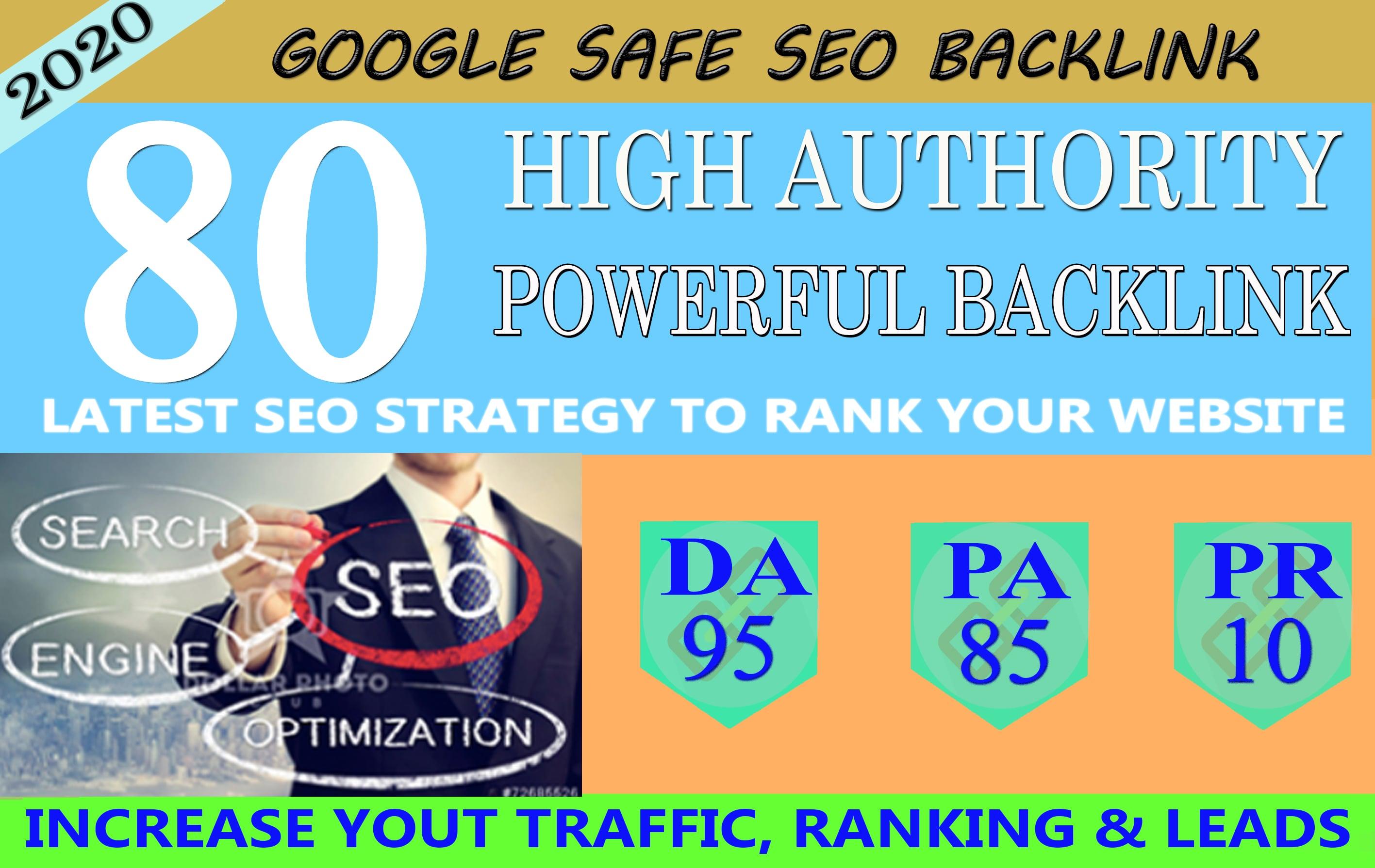 I Will Manually Do 80 UNIQUE PR10 SEO BackIinks On DA 95 Sites To RANK Your Website