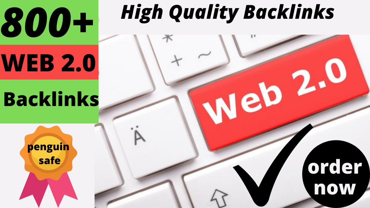 800 web 2.0 profile backlinks for google rankings