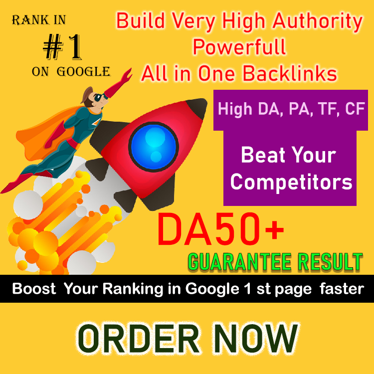 creating High Authority Unique Do-follow Backlinks DA-30+ Domain