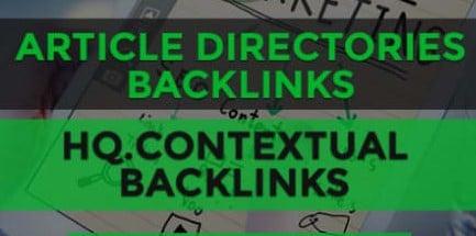 Get 785 article directory backlinks, high pr SEO links
