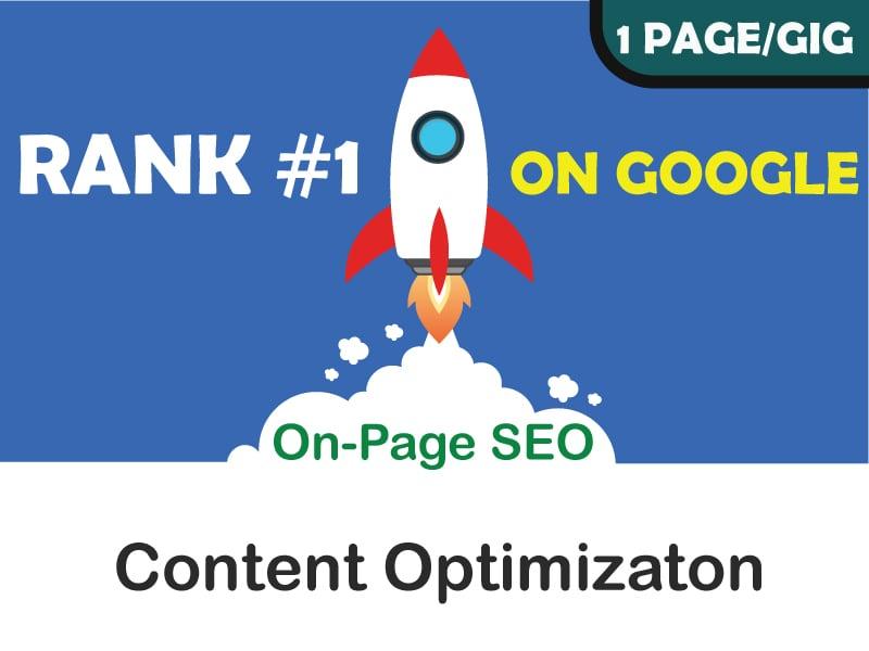 On-Page SEO and Content Optimization for to Rank Higher on Google