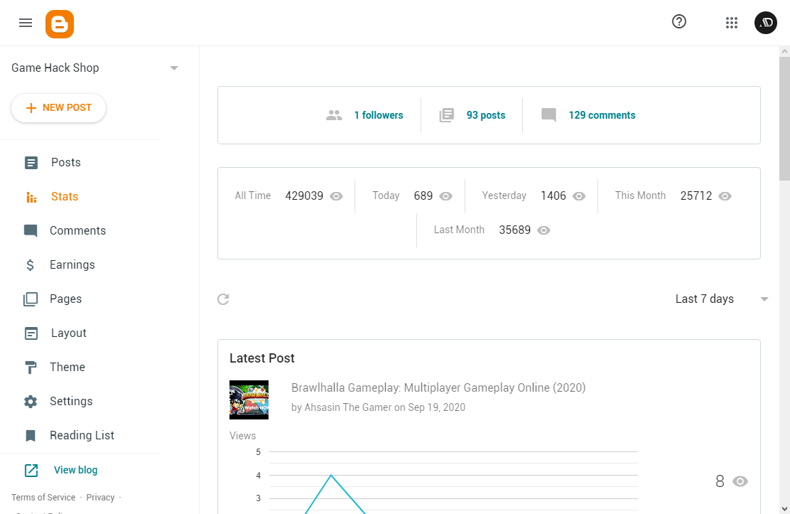 Full SEO Optimization for Blogger Website + Bonus Backlink for Ranking