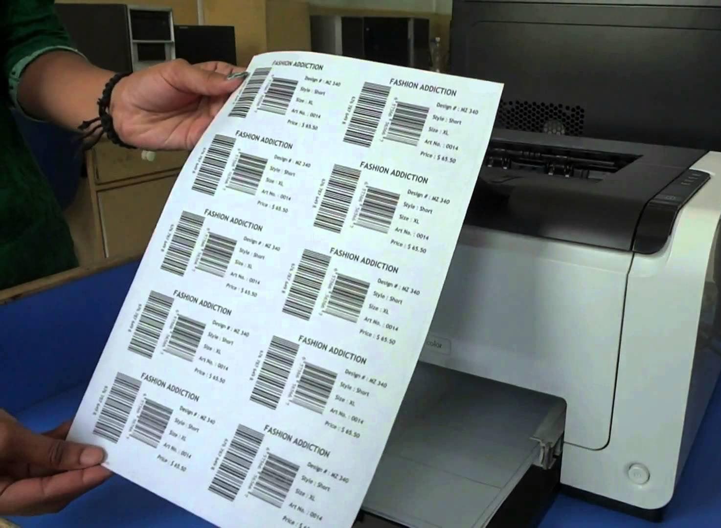 I will create up to 5000 barcodes ready for printing