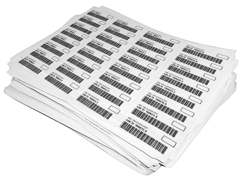 I will create up to 5000 barcodes ready for printing