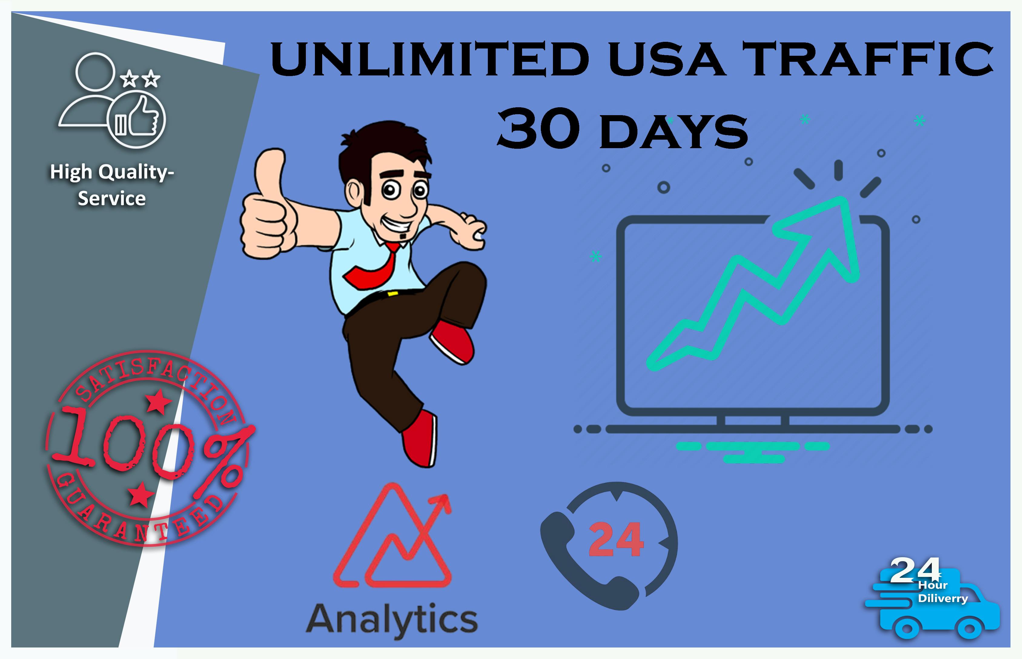 send more than 10,000 real traffic from USA