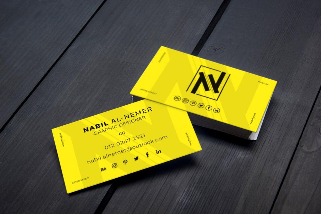 Creating custom business cards