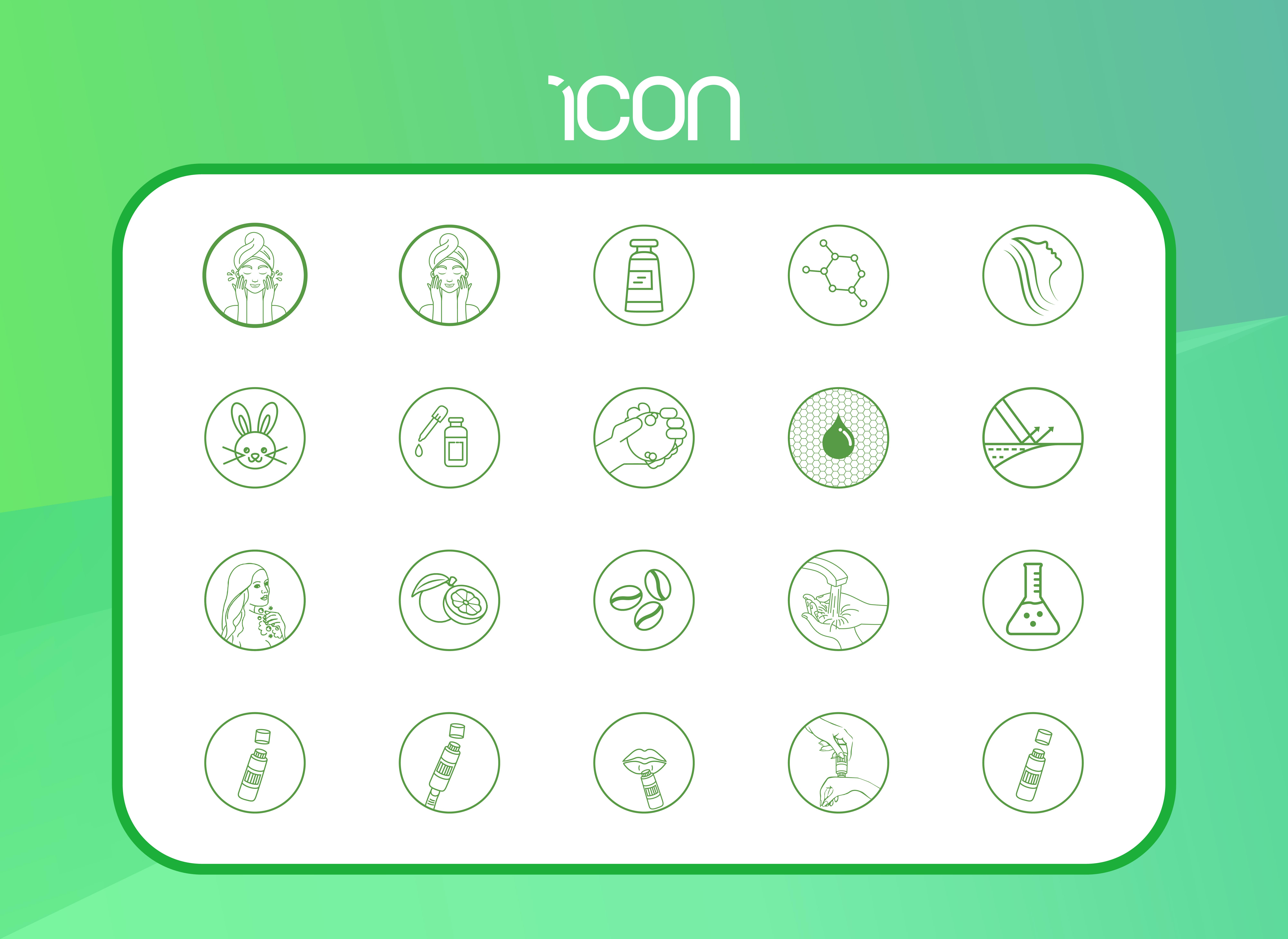 I will create vector icon set for commercial use