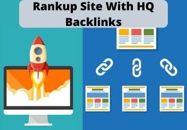 Get #1 Ranking in Google With HQ Backlinks