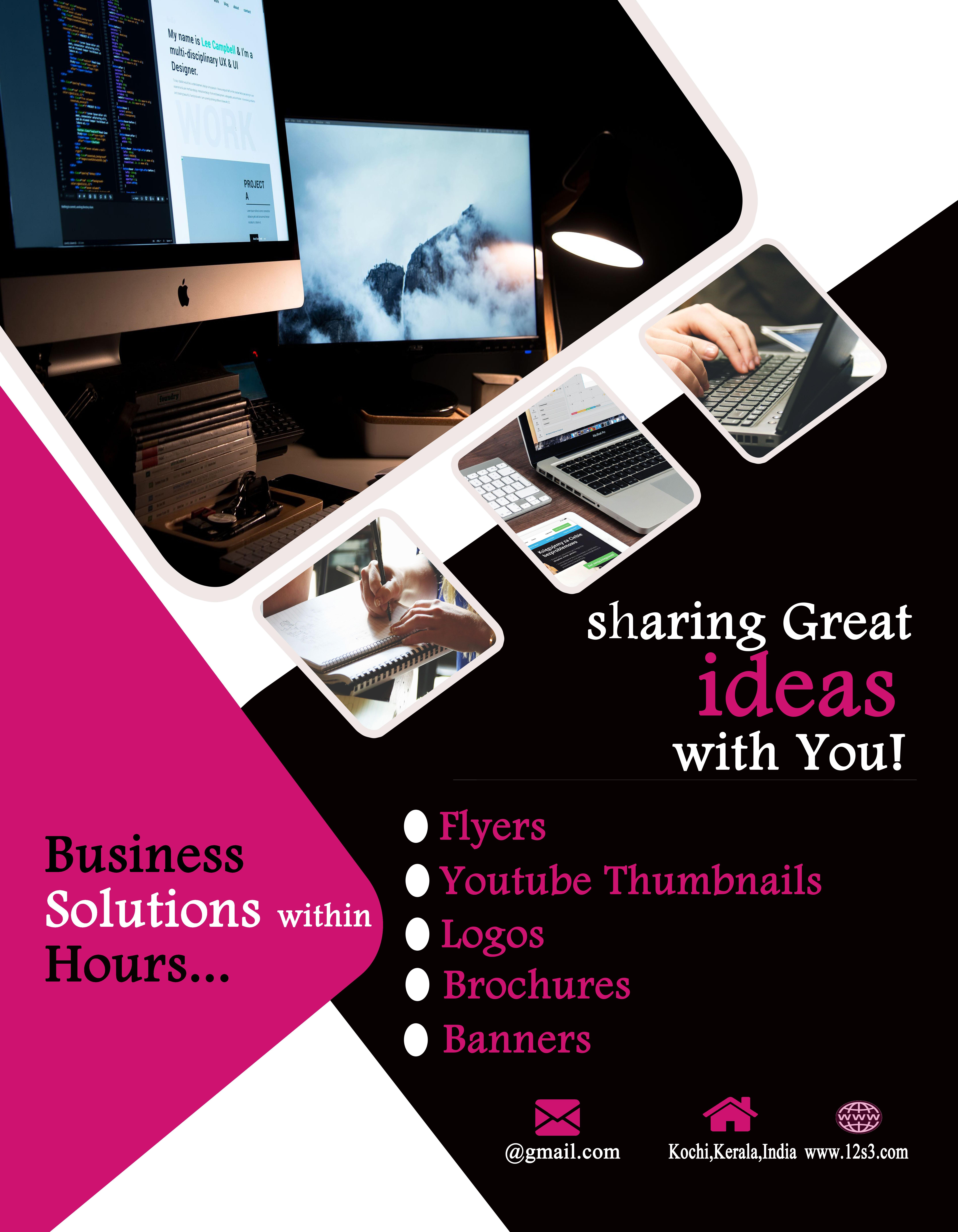 I will do a flyer, bifold, trifold, brochure design @ low price