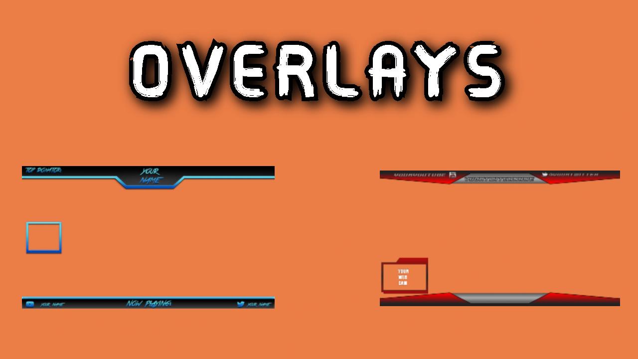I Will Create Overlays For Streamers