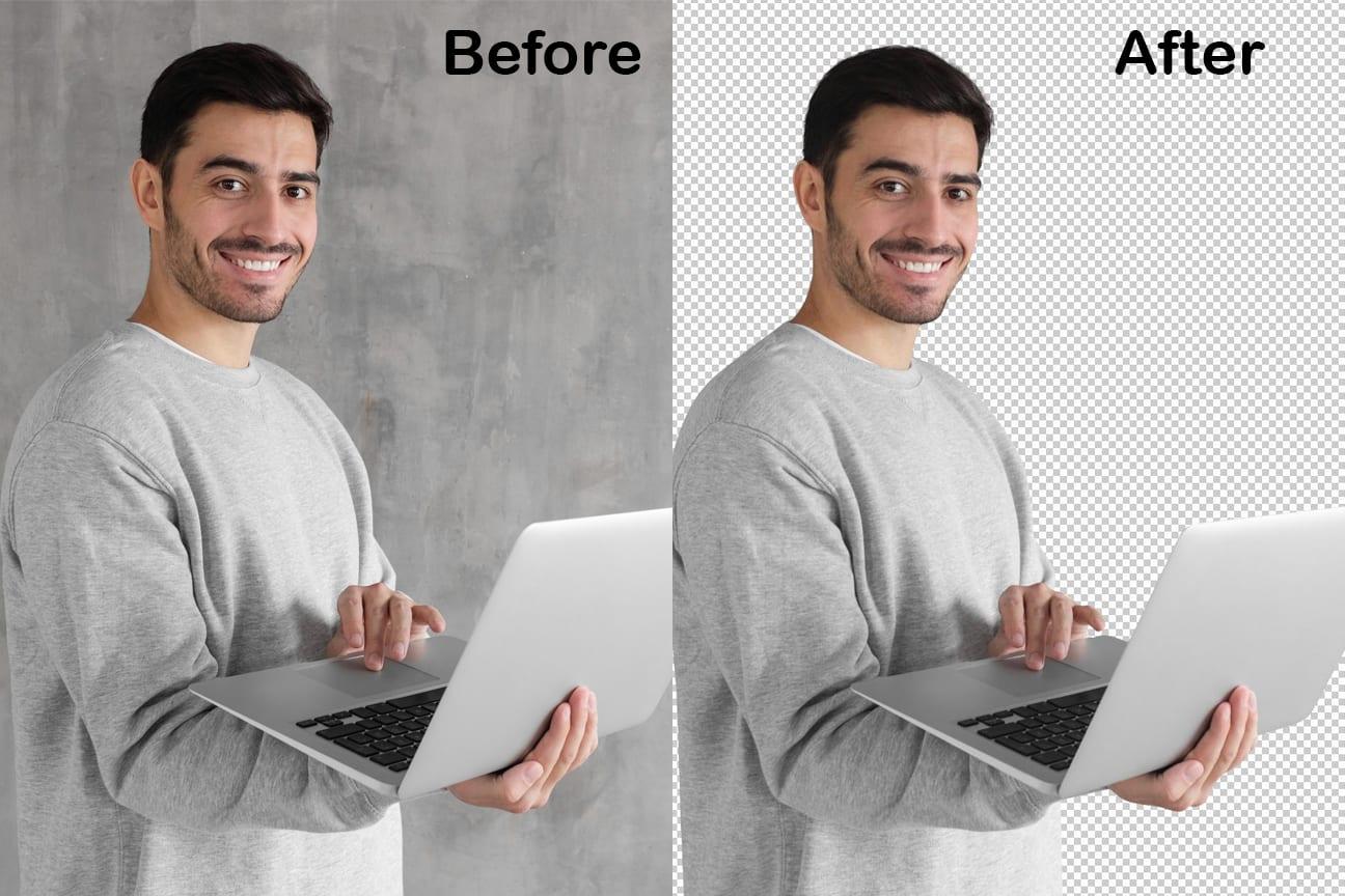 Background removal service 5 images