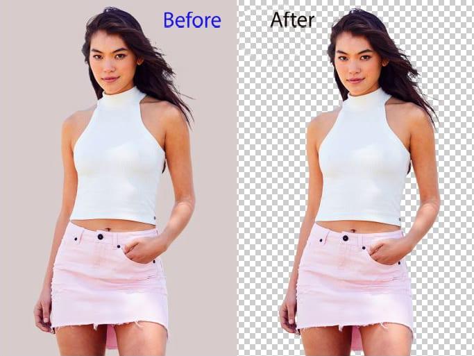 Background removal service 5 images