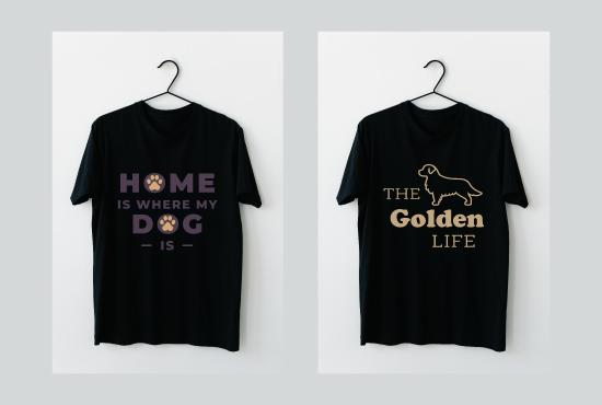 I'll design Professional & trendy t-shirt , custom t-shirt, typography & Christmas T shirt design