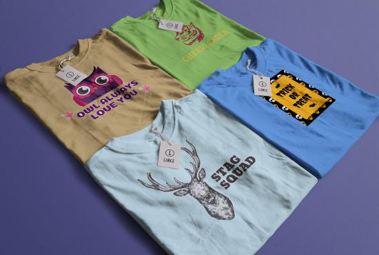 I'll design Professional & trendy t-shirt , custom t-shirt, typography & Christmas T shirt design