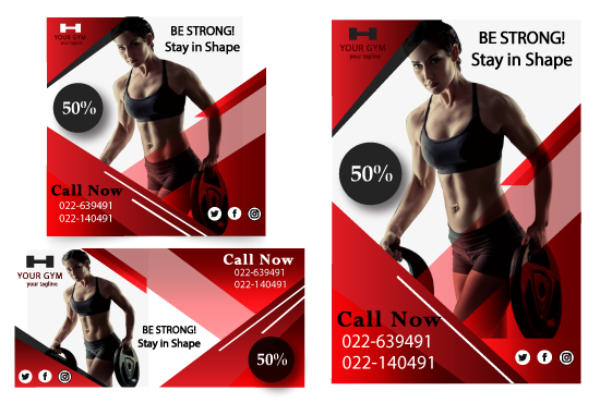 I will design affiliate web banner ads for google adwords magazine & email banner ads