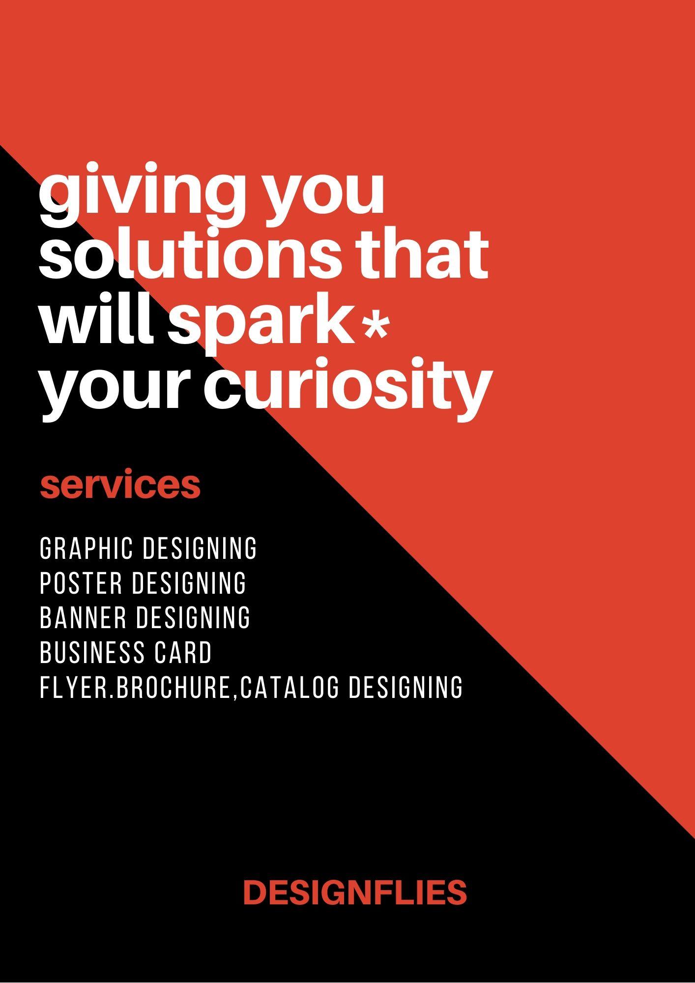 I can design eye catchy professional flyers for your business