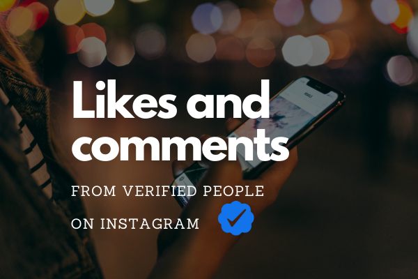 Boost your Instagram Post with Real Famous/Verified People