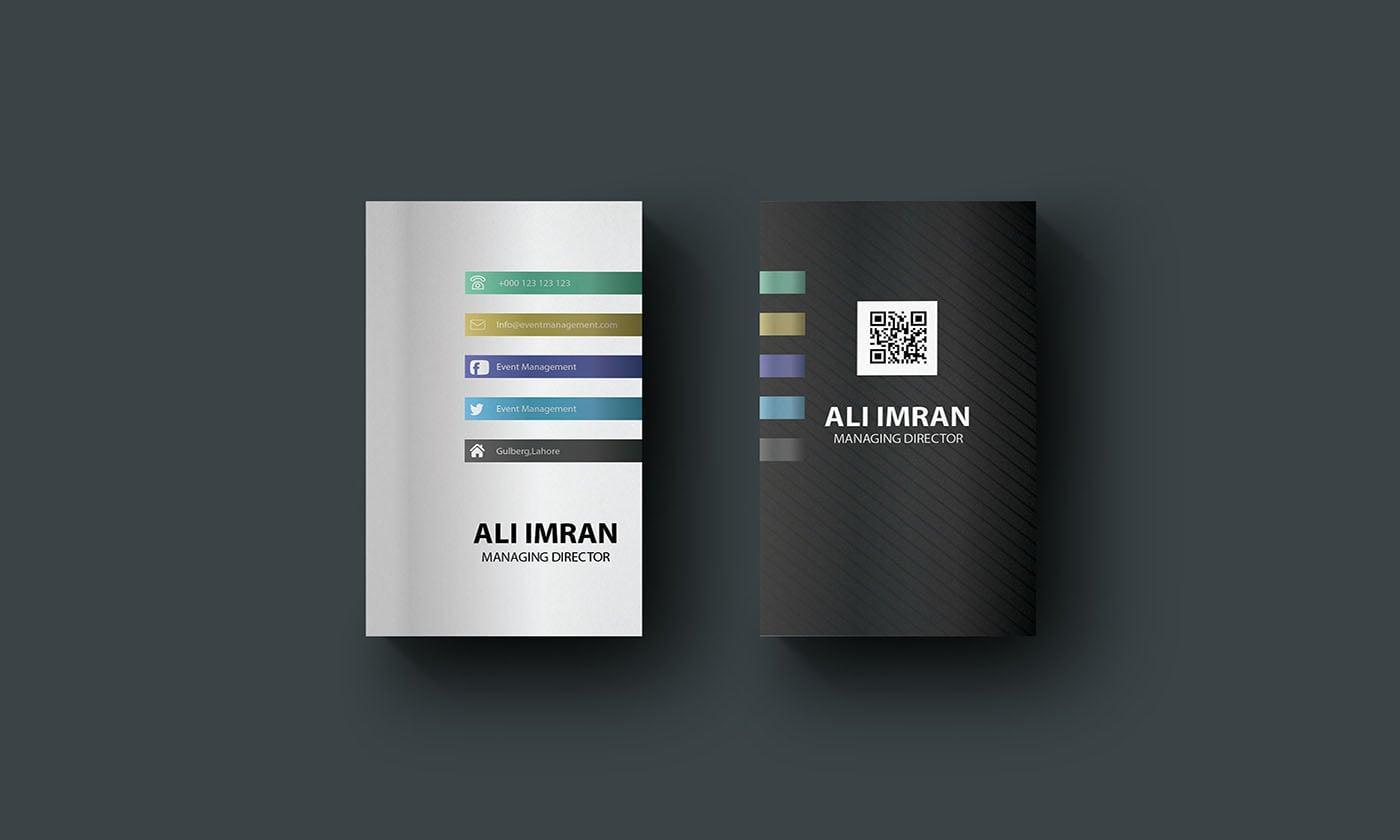 I will create professional business card 