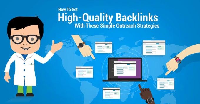 create 50 high domain authority backlinks