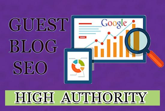 Publish 80+guest post high DA PA website for you