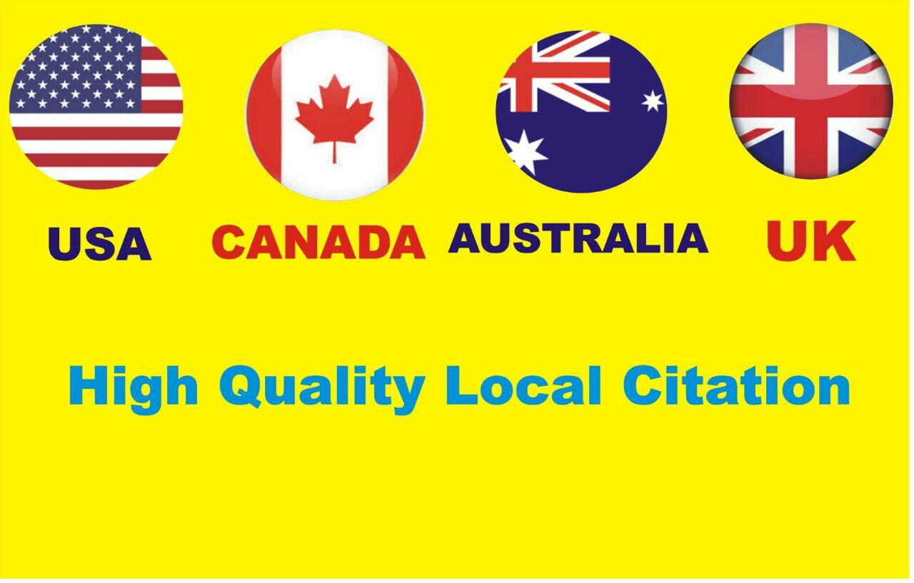 I will do top 200 local SEO citation from yext and moz list