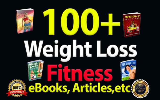 weight loss and fitness professional attractive eBooks with plr articles pack 