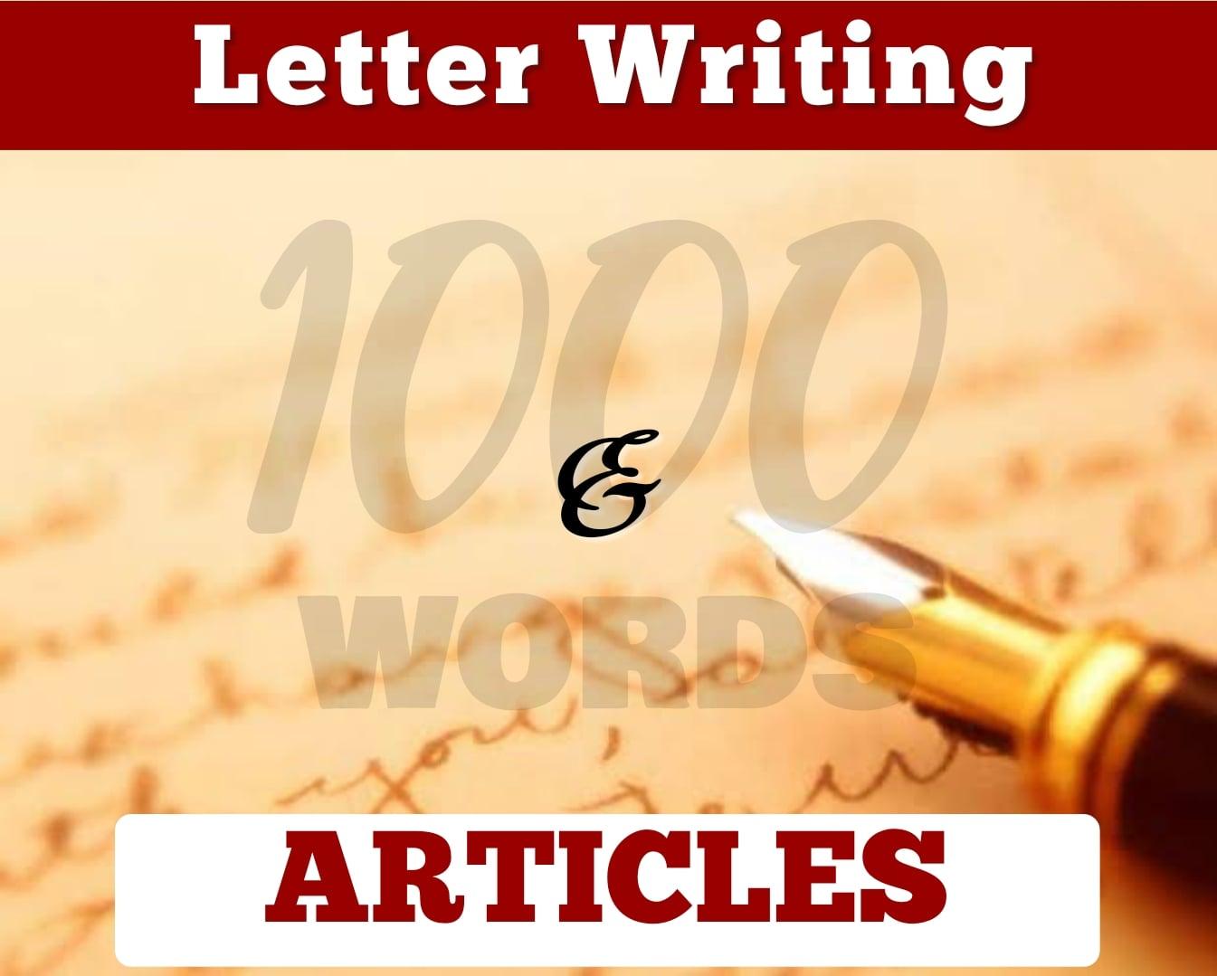 1000 Golden words that are well structured, accurate and factual articles that meets SEO standard