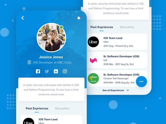I Will Design Professional And Minimal UI\UX Design For Mobile 