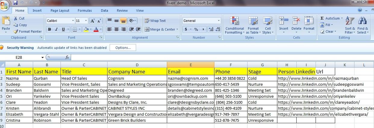 I will do cheapest excel data entry typing work, web research for you