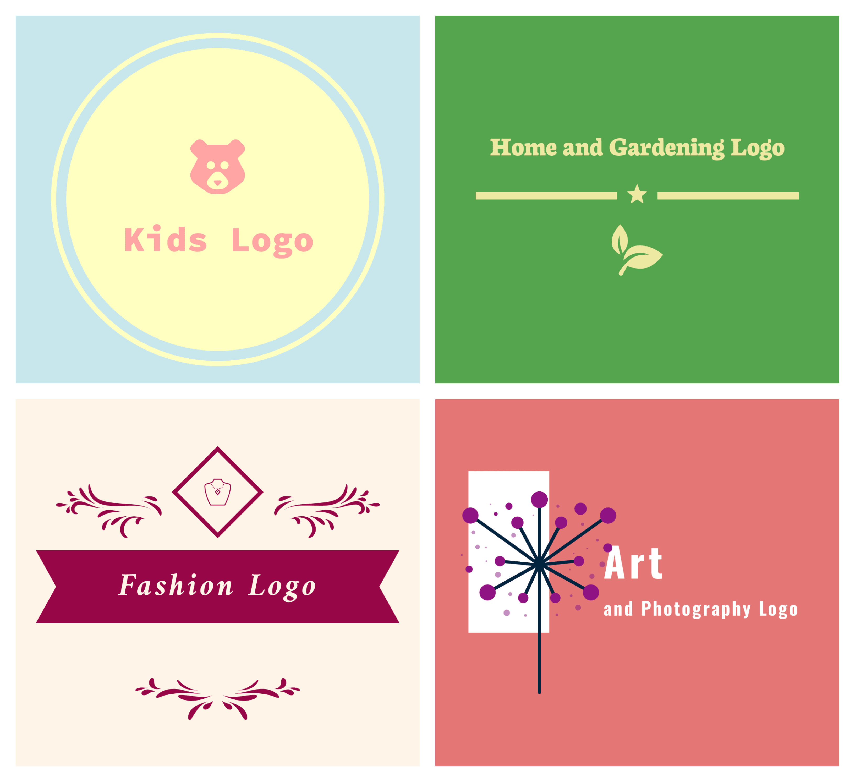 Design a Unique Professional Minimal Logo for your Niche