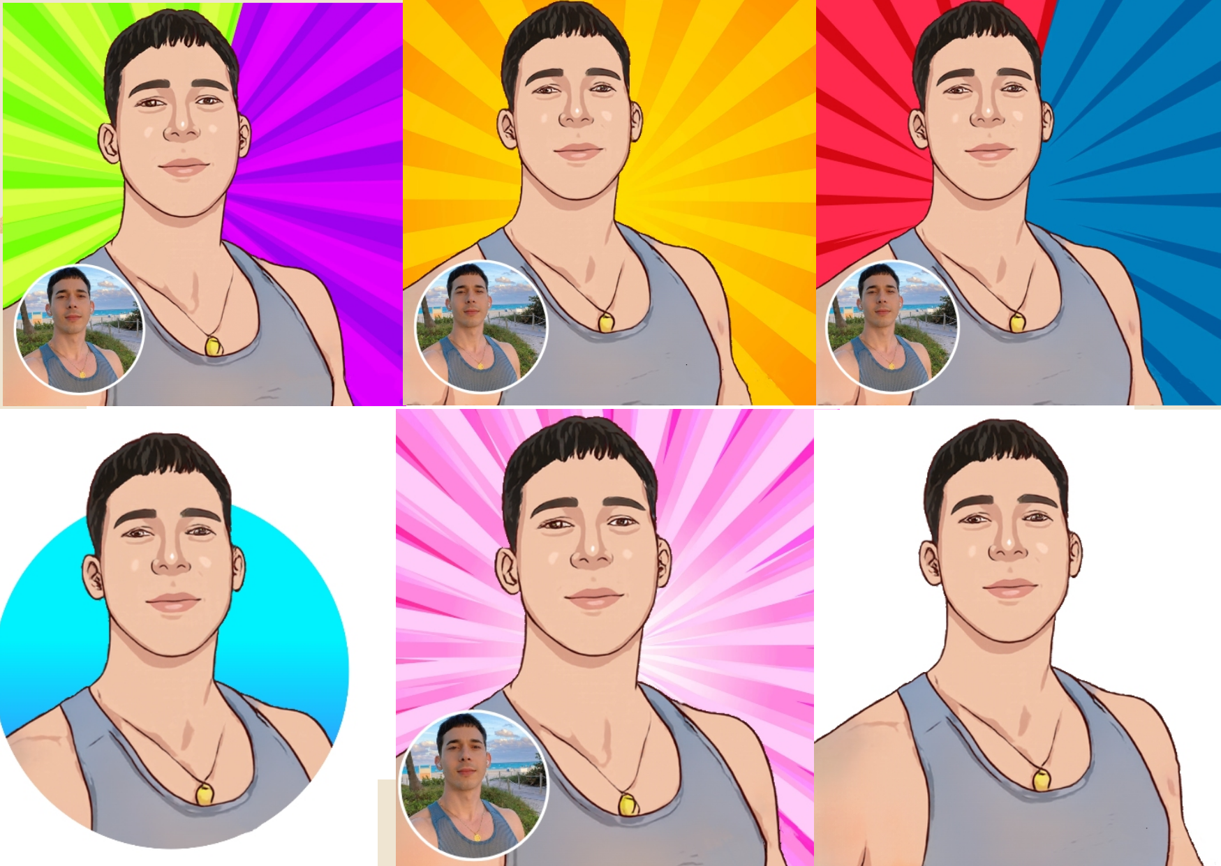 I will draw amazing cartoons from you in a few hours