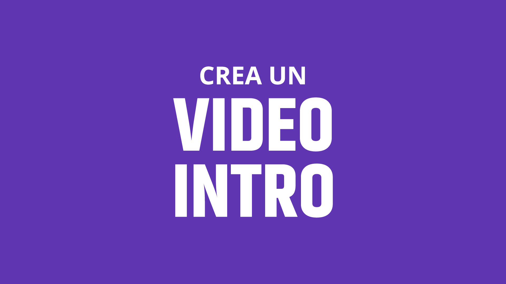 video intro & outro service for videos.