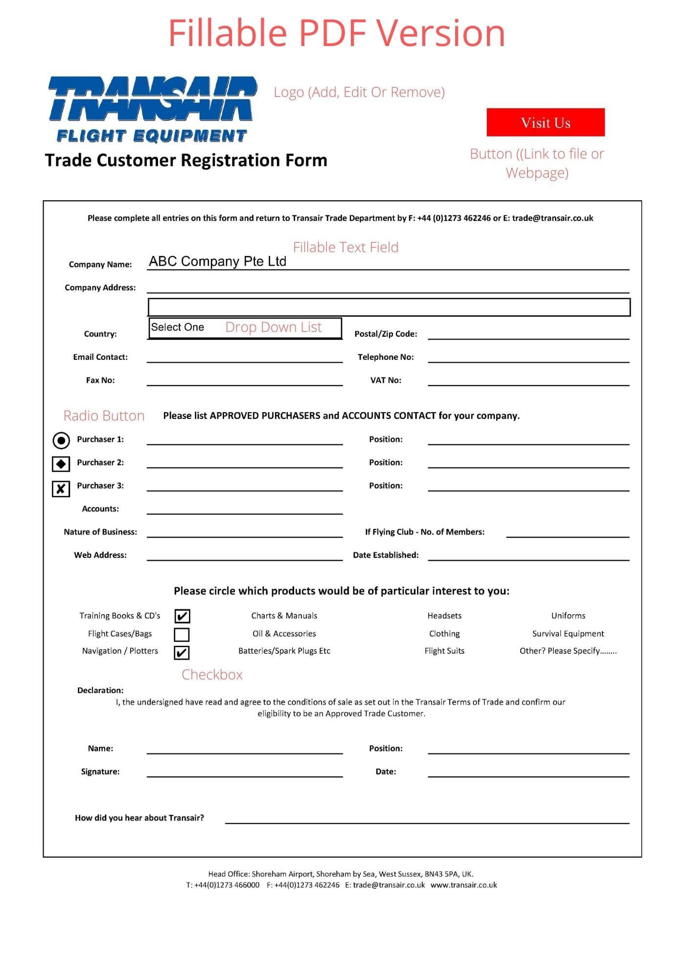 Create Fillable PDF Form/ Edit/ Conversion