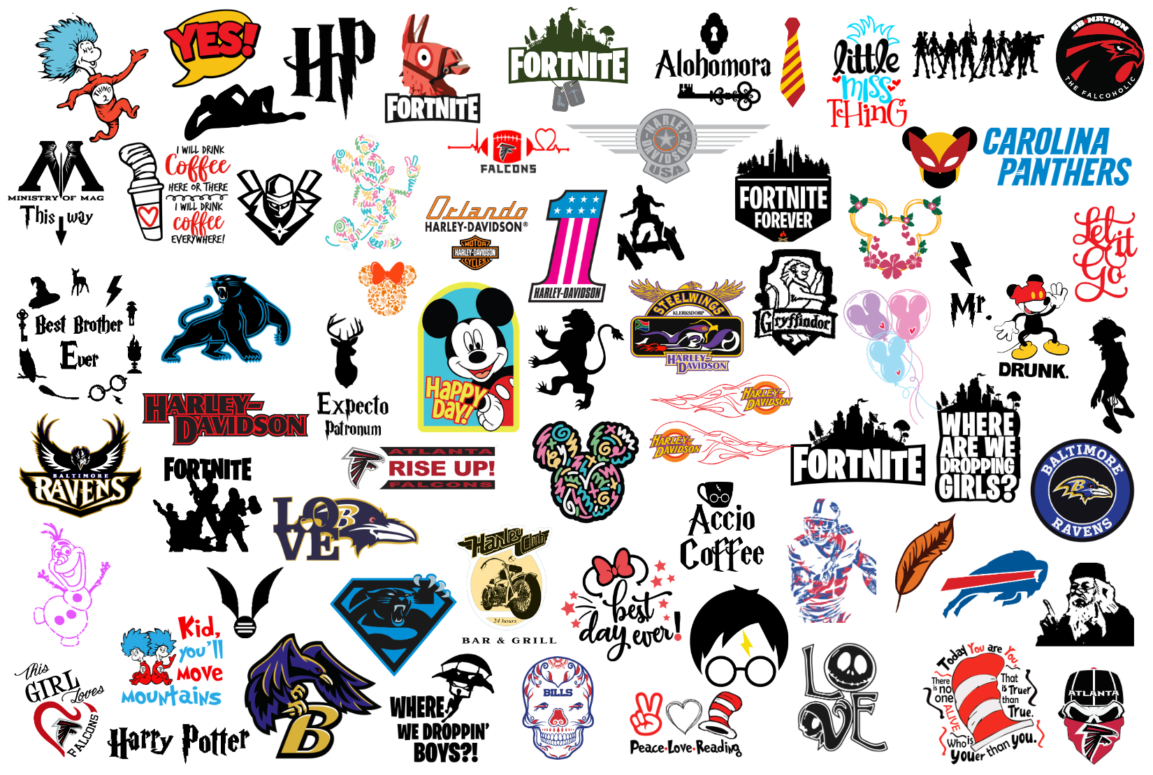 7000 SVG PNG Cutfile Mega Bundle