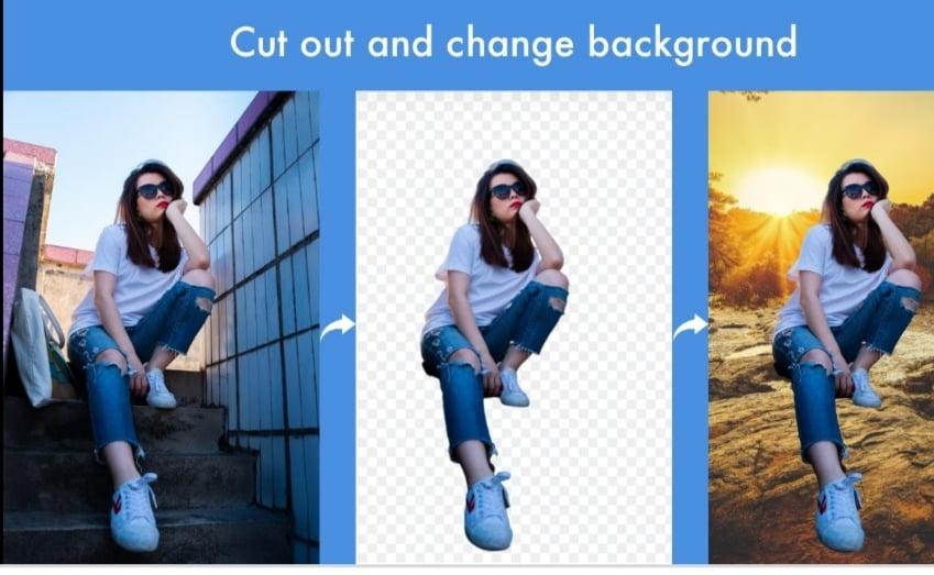 I will help you replace the background of your photo 