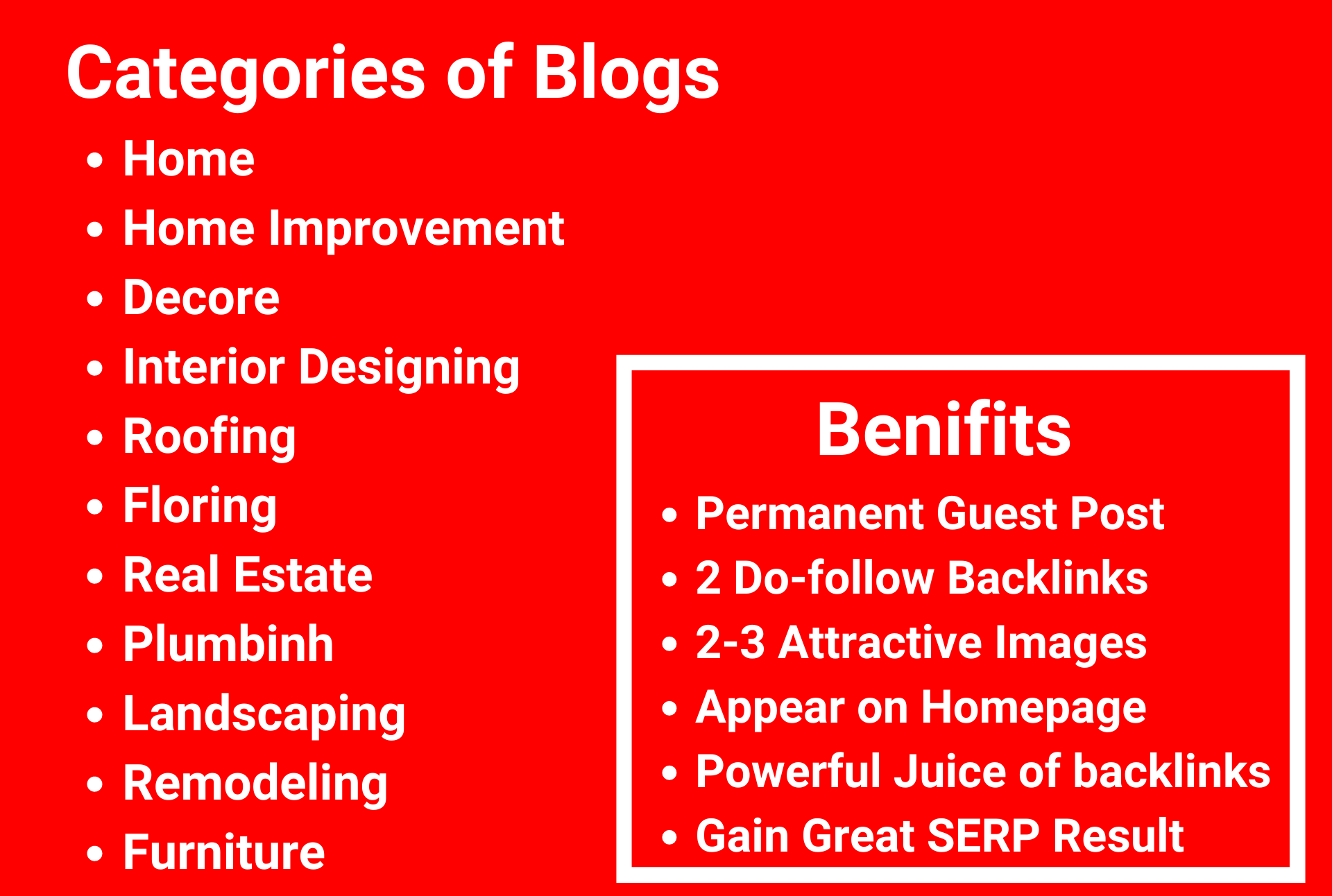 I will do guest post on home blog