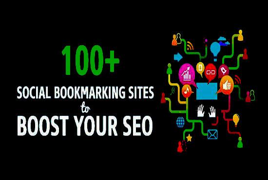 50 High PR top social bookmarking backlinks for website